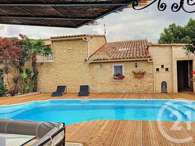 Afficher la photo en grand maison à vendre - 8 pièces - 200.0 m2 - CASTILLON DU GARD - 30 - LANGUEDOC-ROUSSILLON - Century 21 Beven Immobilier