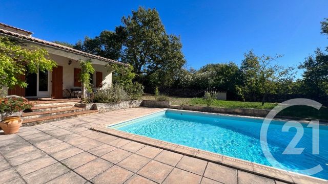 maison à vendre - 7 pièces - 196.0 m2 - ST QUENTIN LA POTERIE - 30 - LANGUEDOC-ROUSSILLON - Century 21 Beven Immobilier