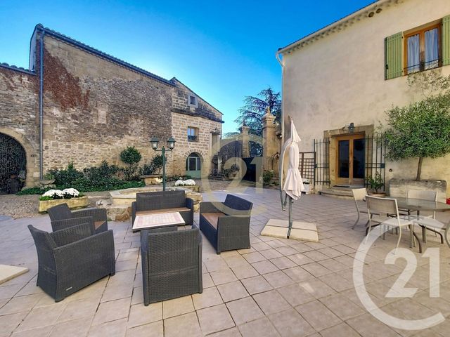 maison à vendre - 20 pièces - 510.0 m2 - UZES - 30 - LANGUEDOC-ROUSSILLON - Century 21 Beven Immobilier